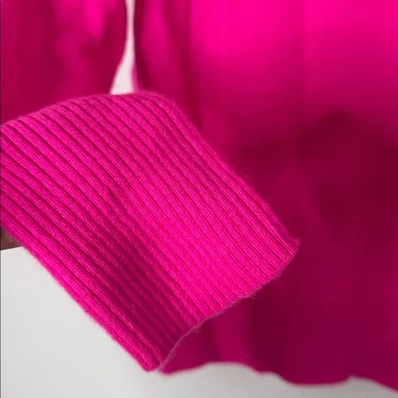 Aqua Cashmere 100% Cashmere Turtleneck Sweater Knockout Pink - Picture 4 of 6